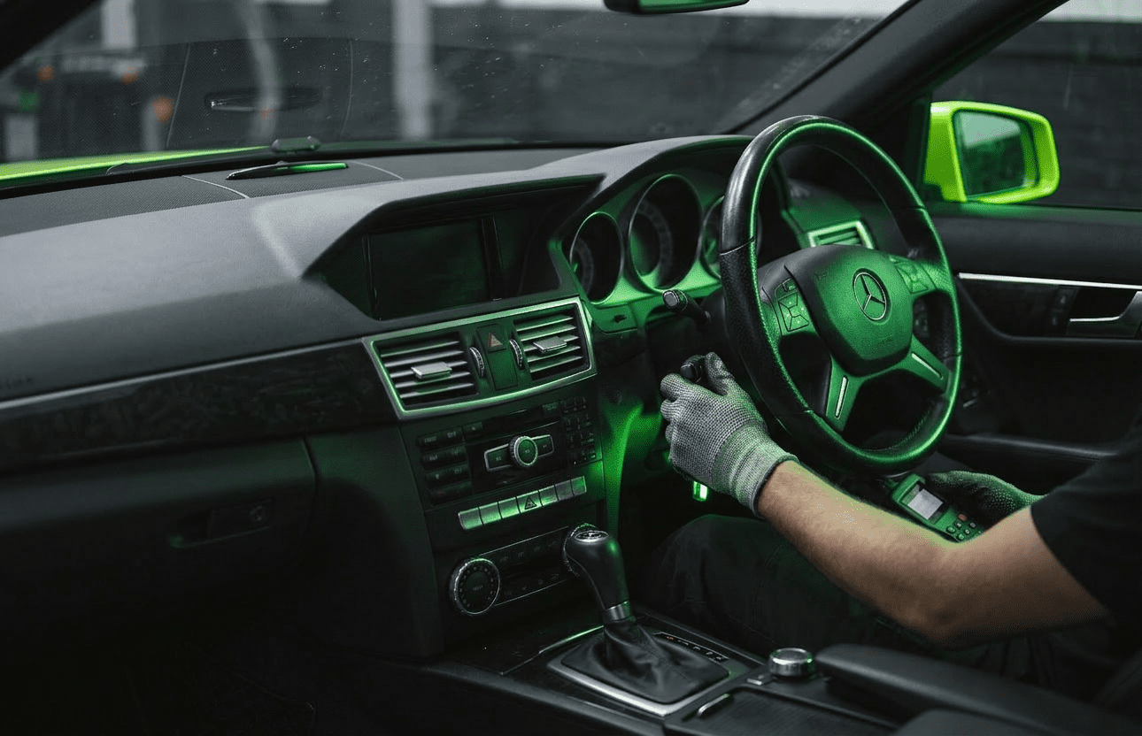 Mercedes Steering Lock Repair