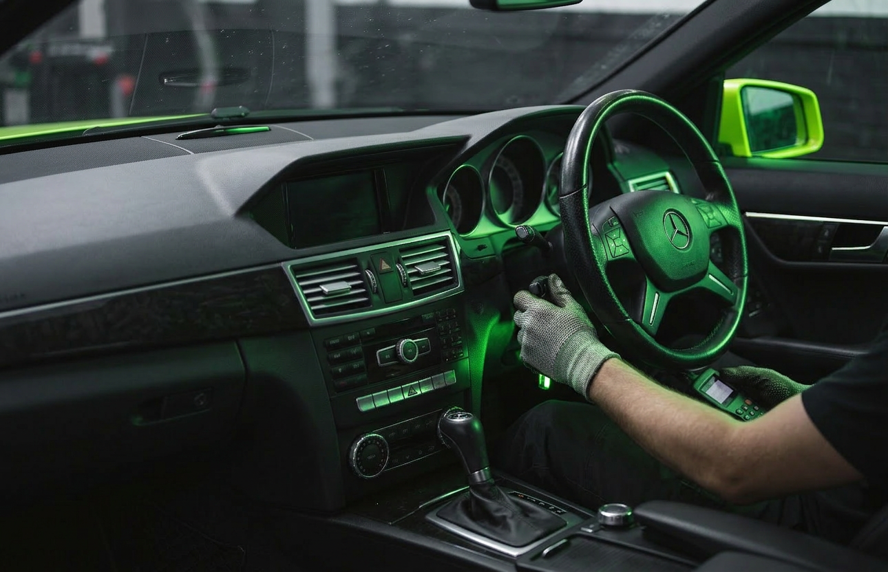 Mercedes Steering Lock Repair