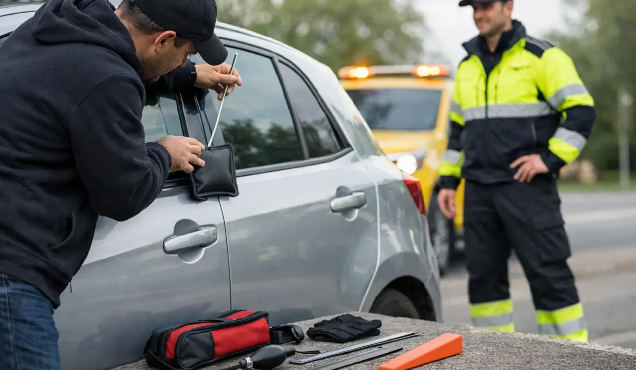 How to Unlock Locked Car Door Safely