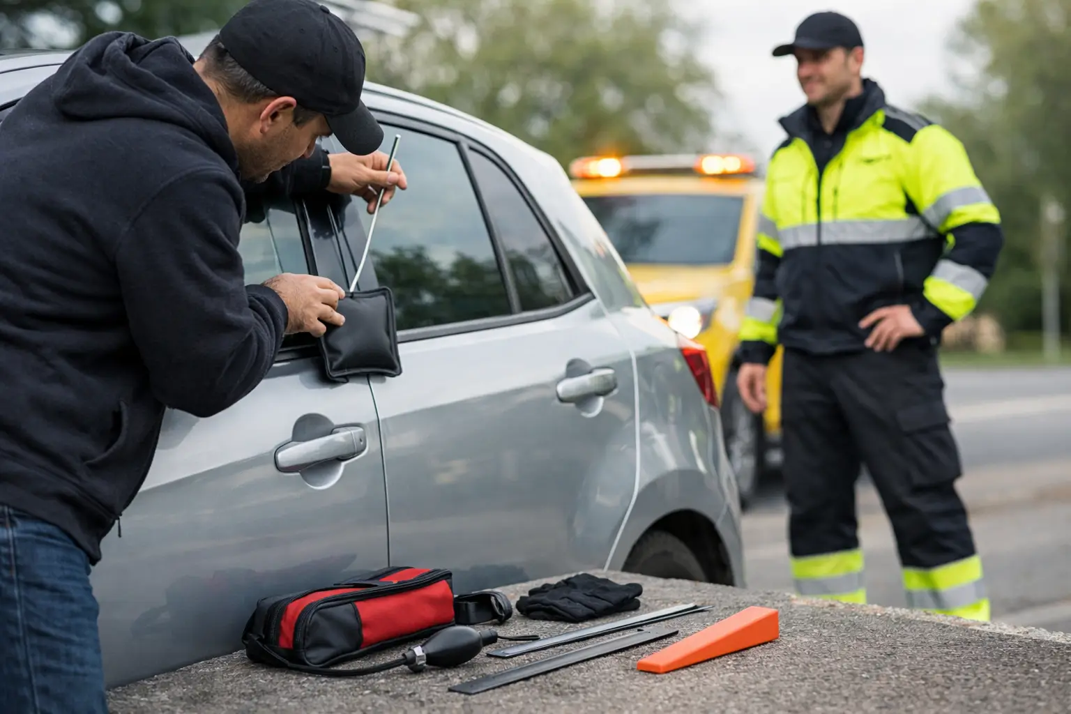 How to Unlock Locked Car Door Safely