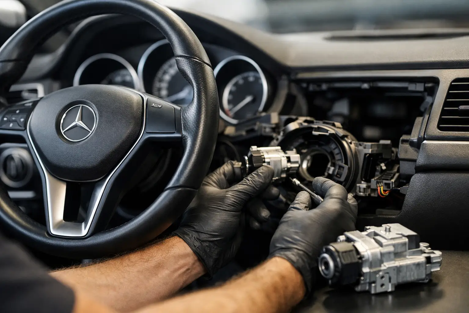 Mercedes Steering Lock Repair Explained